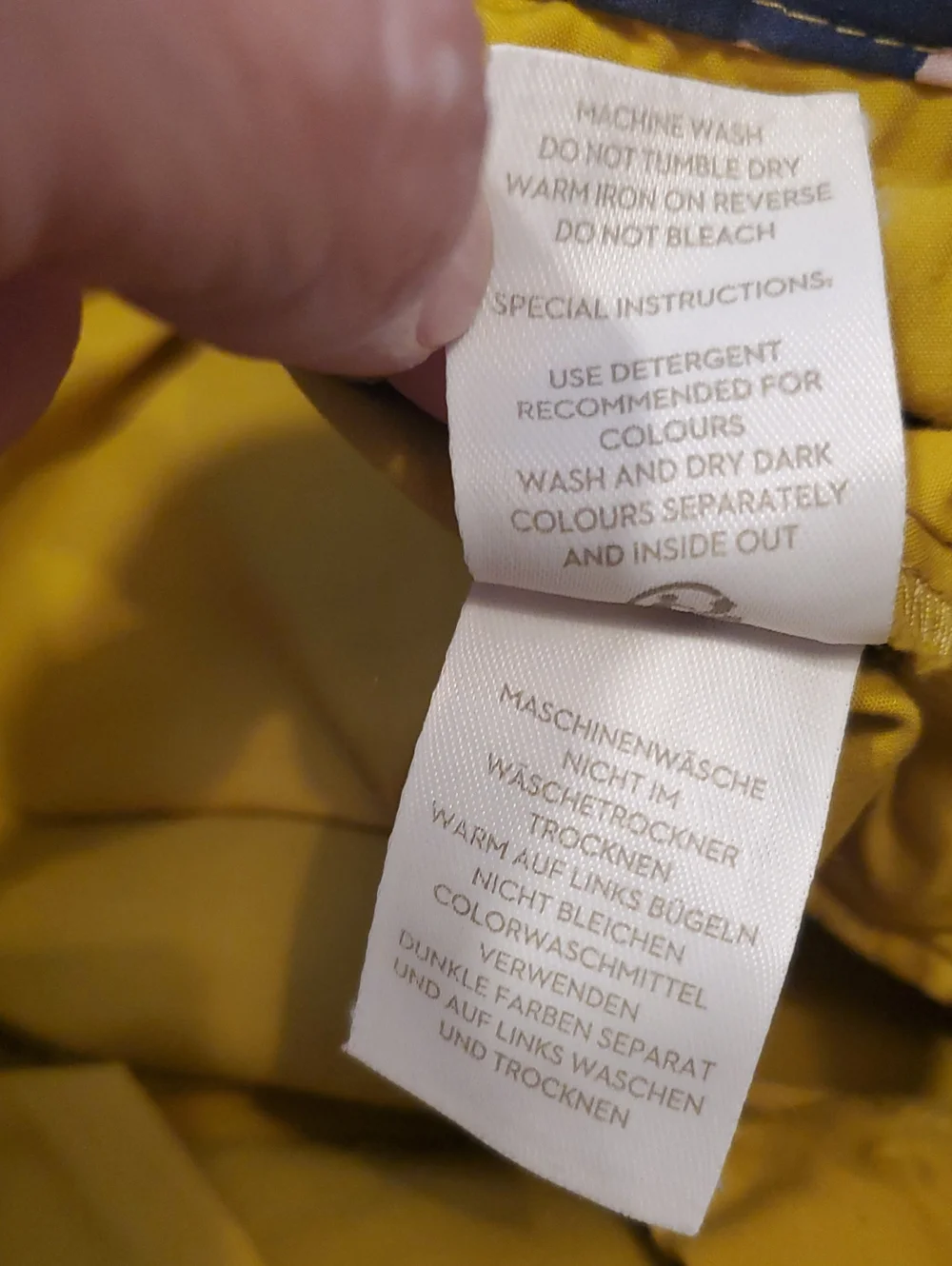 Boden pants mustard
